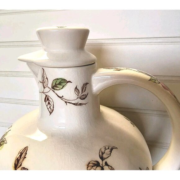 Vintage Nasco Springtime Pitcher, Tea Pot, Made in Japan 1940's, GUC - Picture 4 of 10